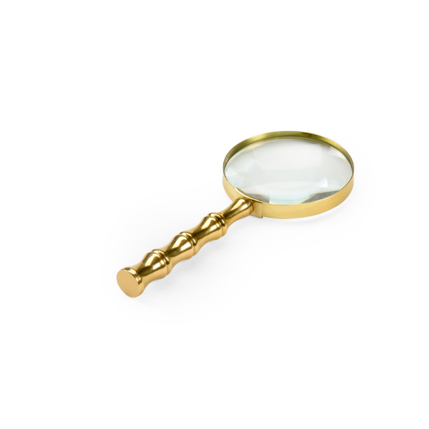 Brass Bamboo Magnifying Glass