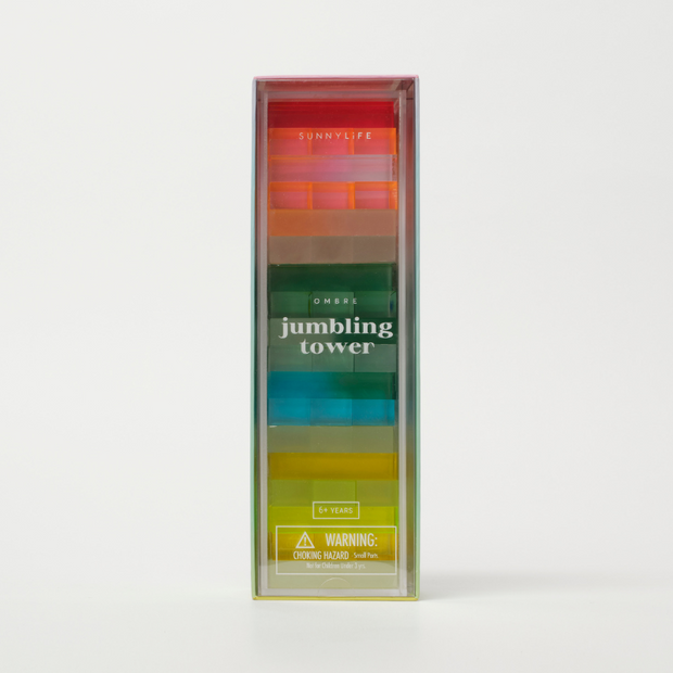 Lucite Jenga