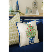 Chinoiserie Tree Hook Pillow