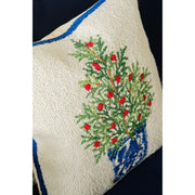 Chinoiserie Tree Hook Pillow