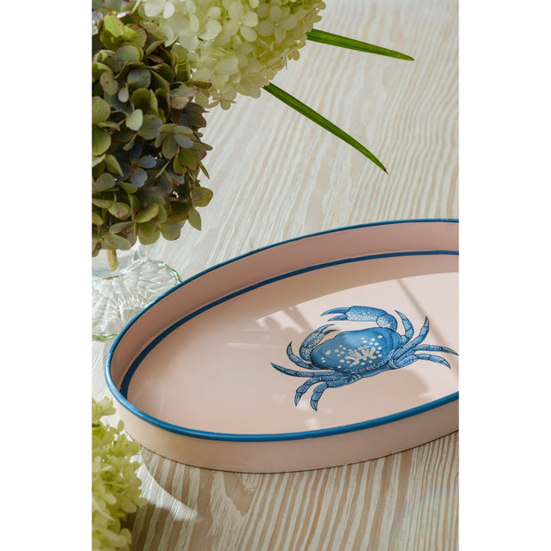 Blue Crab Decorative Tray