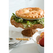 Rattan Scallop Cake Stand