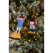 The Swimmers Plush Ornament - Set of 2