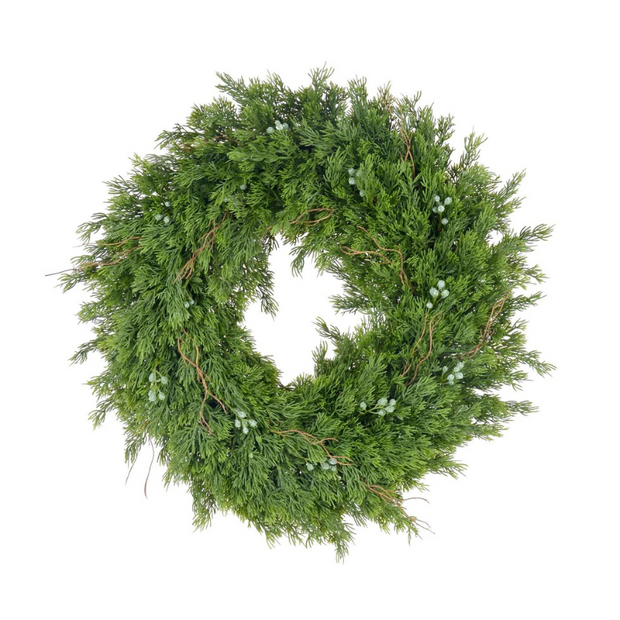 Juniper Faux Wreath