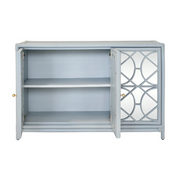 Cape May Rattan Buffet - Blue