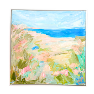 Dunes on Cape Cod I Original Framed Painting