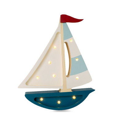 Mini Sailboat Lamp