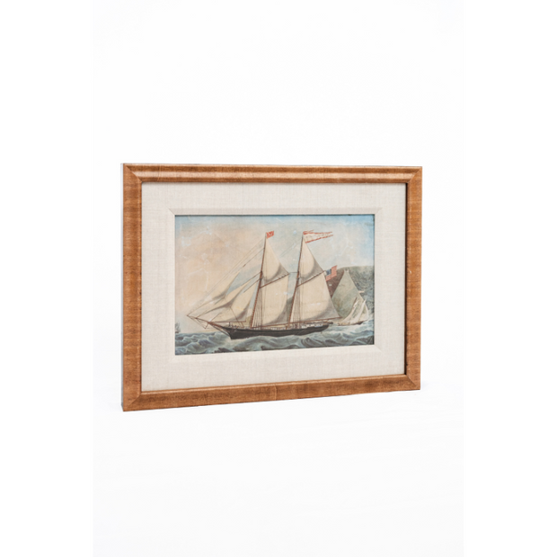 Antique Ship Framed Art