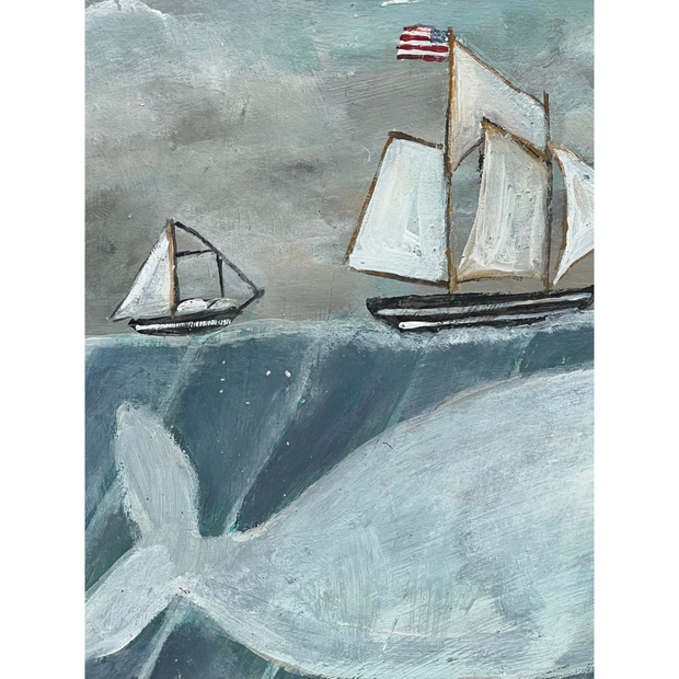 Forward Sail Original Painting