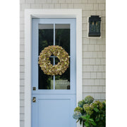 Antiqued Hydrangea Faux Wreath