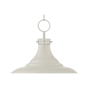 Painted No.1 Pendant - Ivory