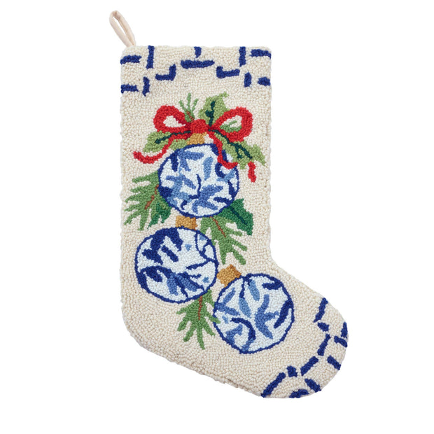 Delft Ornament Stocking