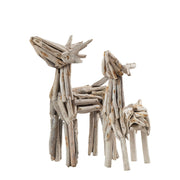 Driftwood Reindeer - Set of 2