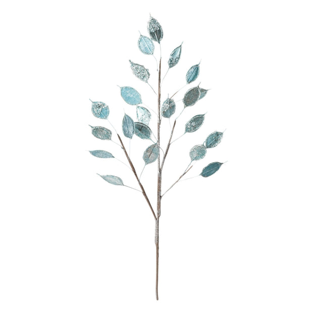 Frosted Blue Eucalyptus Tree Stem - Set of 6