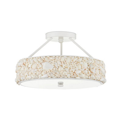 Turbinella Semi-Flush Mount