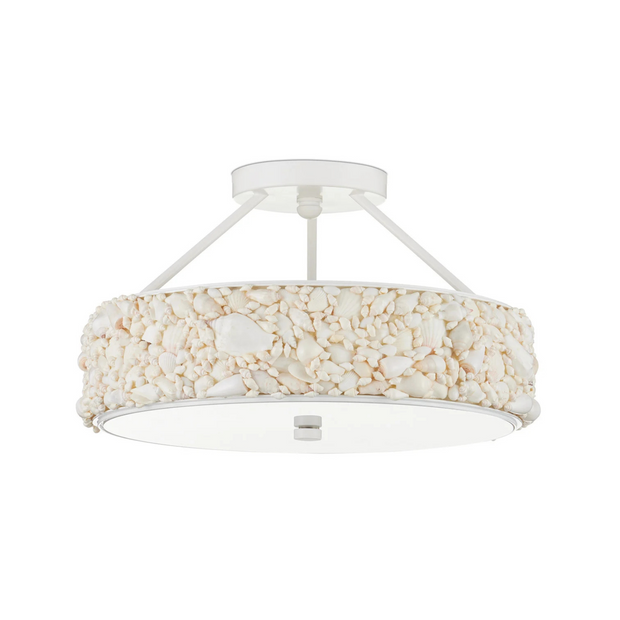 Turbinella Semi-Flush Mount