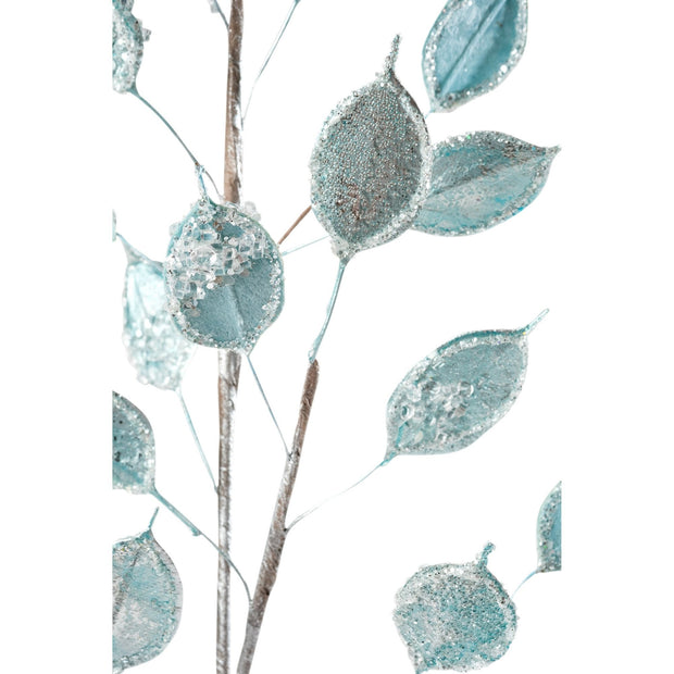 Frosted Blue Eucalyptus Tree Stem - Set of 6