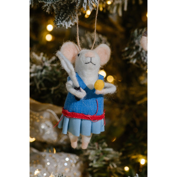 The Tennis Pros Plush Ornament - Set of 2