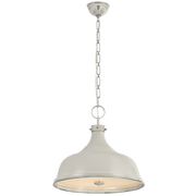 Painted No.1 Pendant - Ivory
