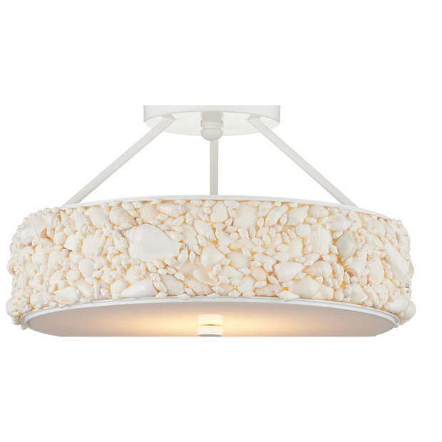 Turbinella Semi-Flush Mount