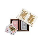 Bone Double Deck Playing Cards