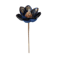 Navy Blue Magnolia Tree Stem - Set of 6