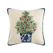 Chinoiserie Tree Hook Pillow