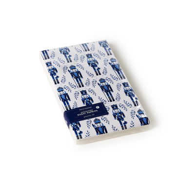 Blue Nutcracker Paper Guest Towels