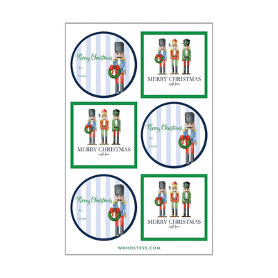 Nutcracker Gift Stickers