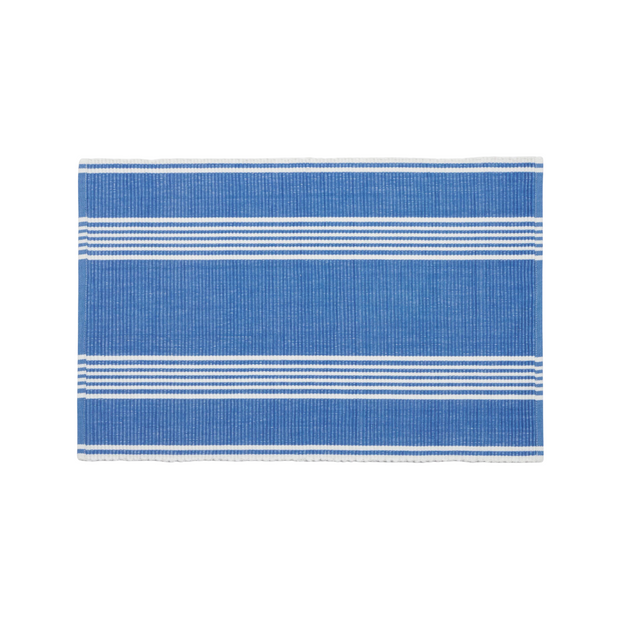 Sailor Stripe French Blue Placemat - Set of 4