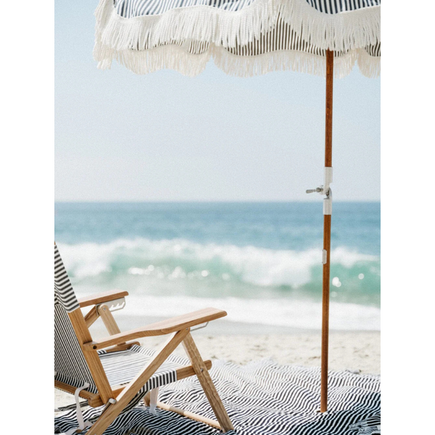 Tommy Beach Chair - Navy Stripe