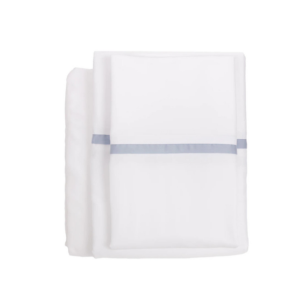 Shoreline Bamboo Sheet Set in French Blue by Pom Pom at Home