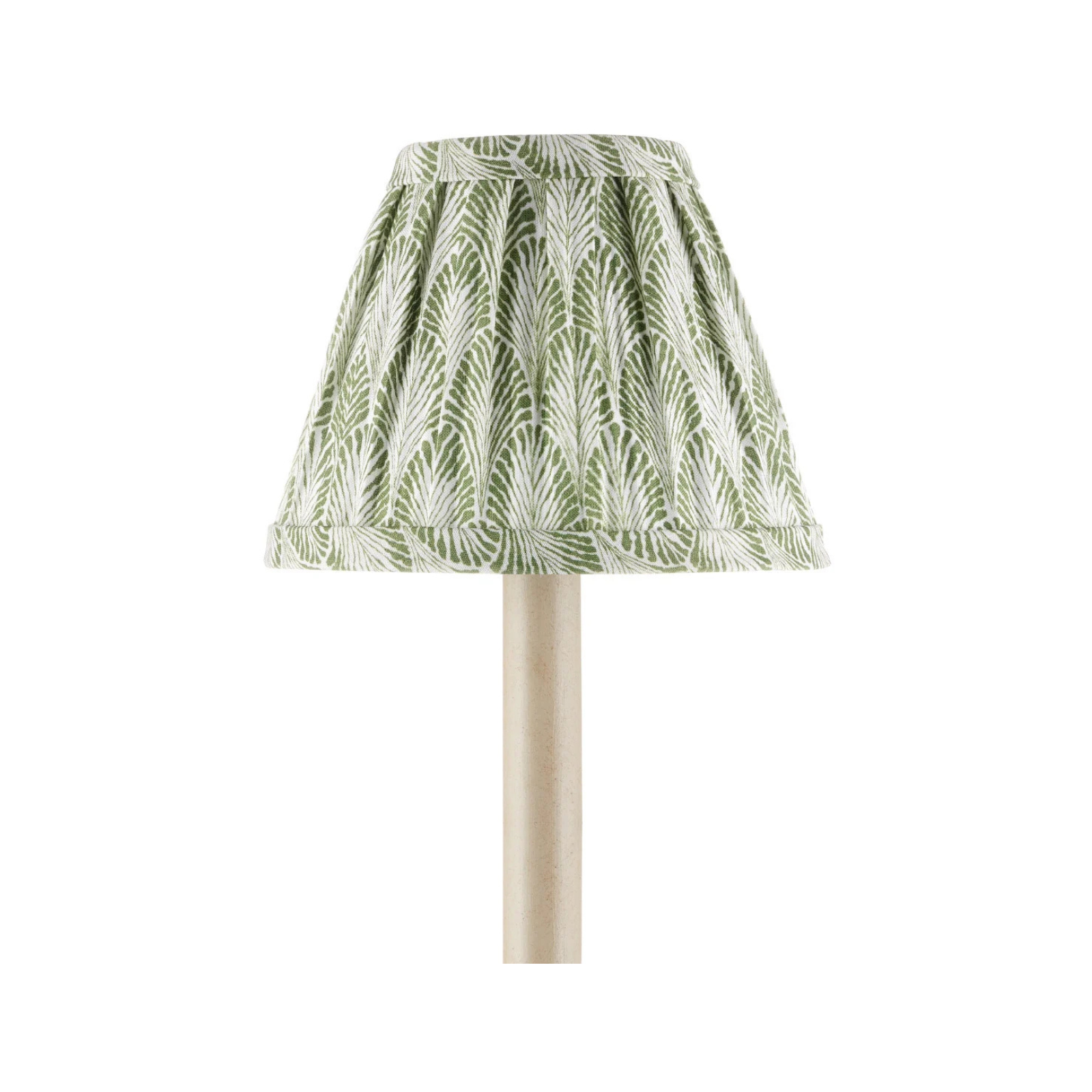 Plume Tapered Chandelier Shade - Sage