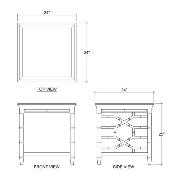 Saline End Table