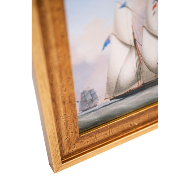 Antique Ship Framed Art