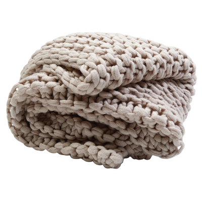 Dunmore Handknit Throw by Pom Pom at Home