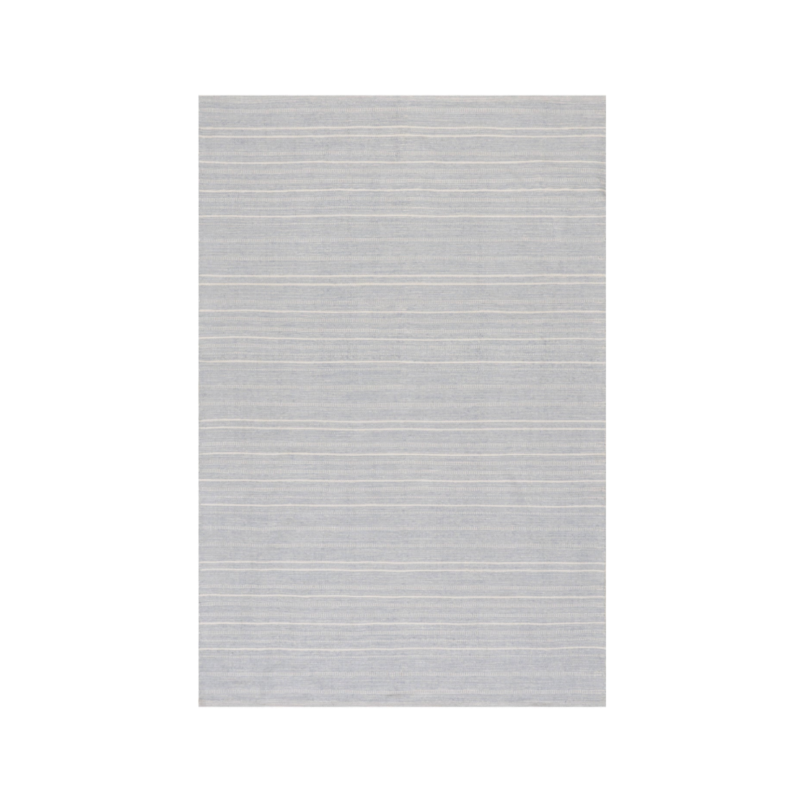 Skipper Stripe Handwoven Indoor/Outdoor Rug - Swedish Blue