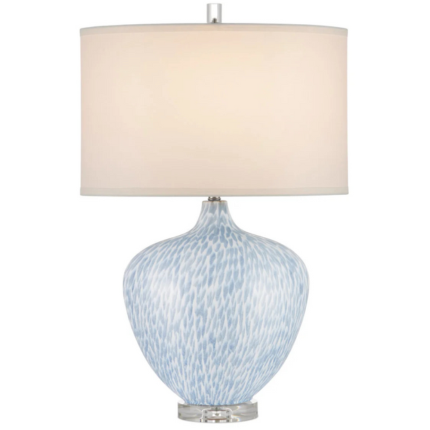 Tinney Blue Table Lamp