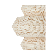Antibes Small White Chandelier