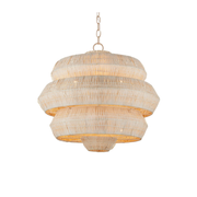 Antibes Small White Chandelier