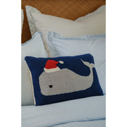 Christmas Whale Hook Pillow