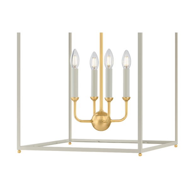 Houghton Lantern - Ivory