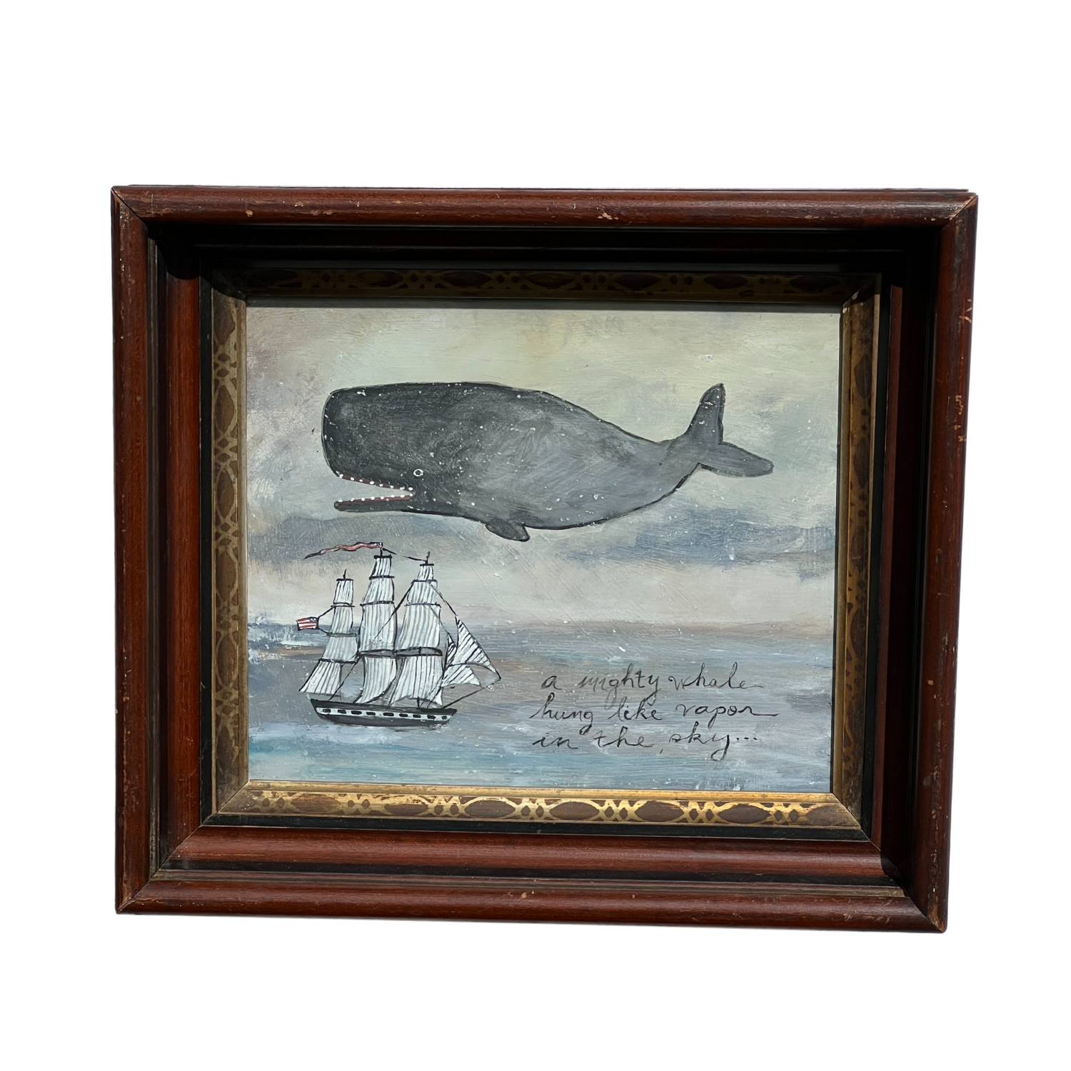 Mighty Whale Original Painting