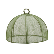 Waterside Round Food Cover in Green - Set of 2