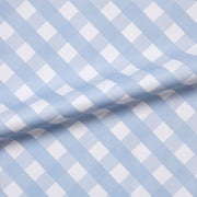 Blue Gingham Check Gift Wrap