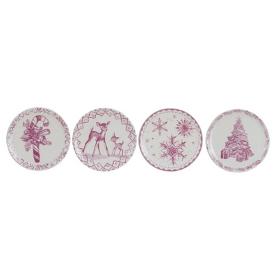 Sugar Plum Petite Plates - Set of 4