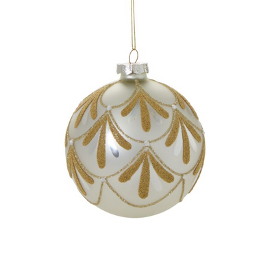 Golden Petals Ornament