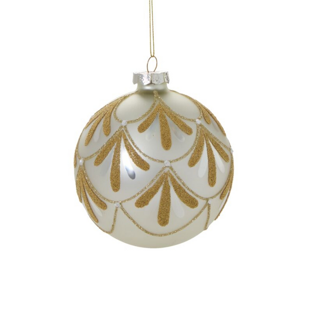 Golden Petals Ornament