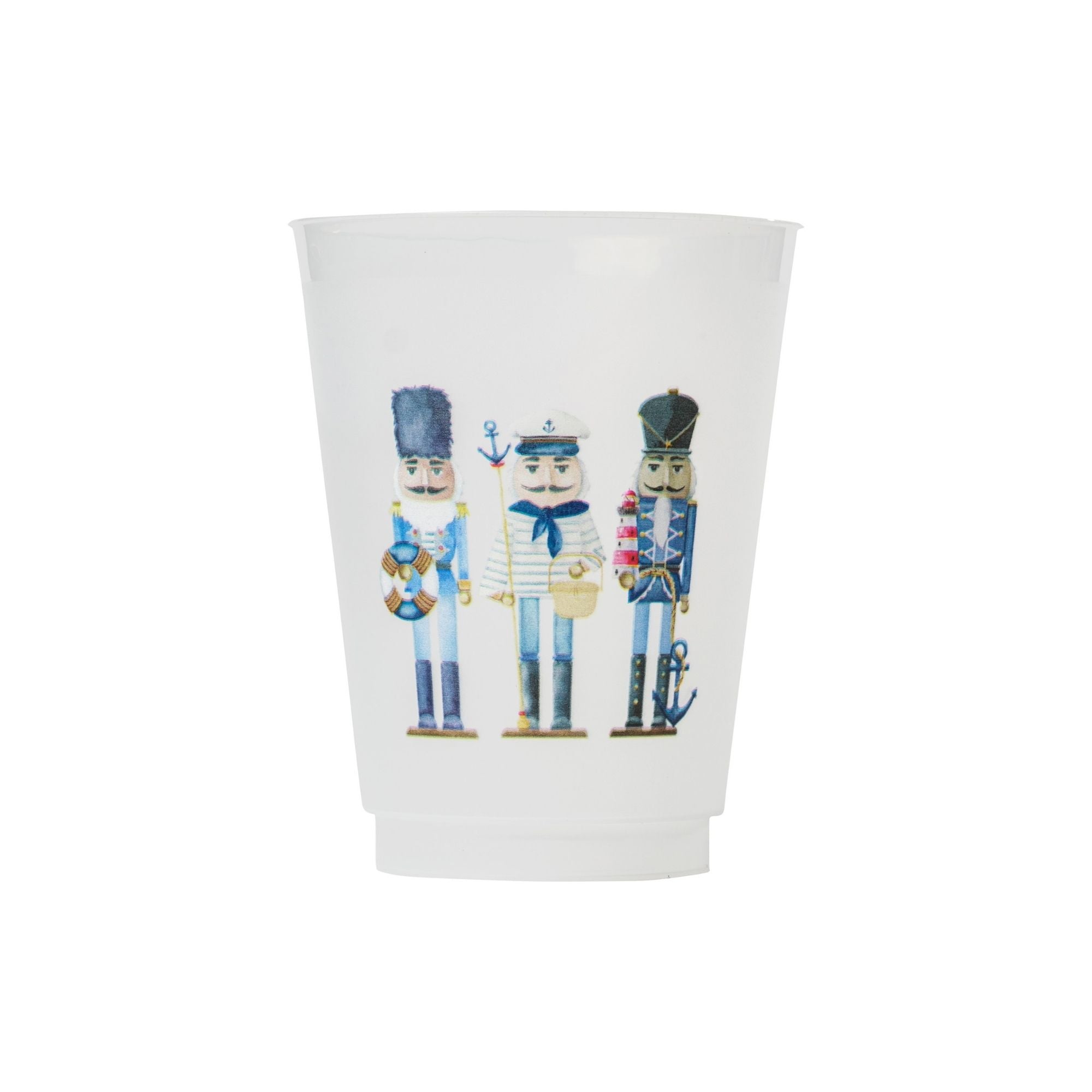Nautical Nutcracker Shatterproof Cups