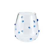 Blue Confetti Tumbler - Set of 4